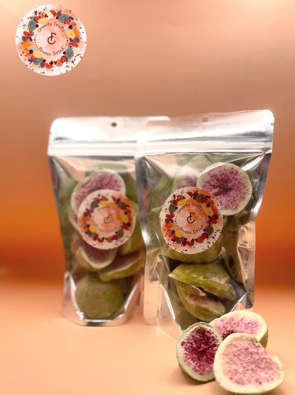 تين مجفف بالتبريد ٢٥ غرام