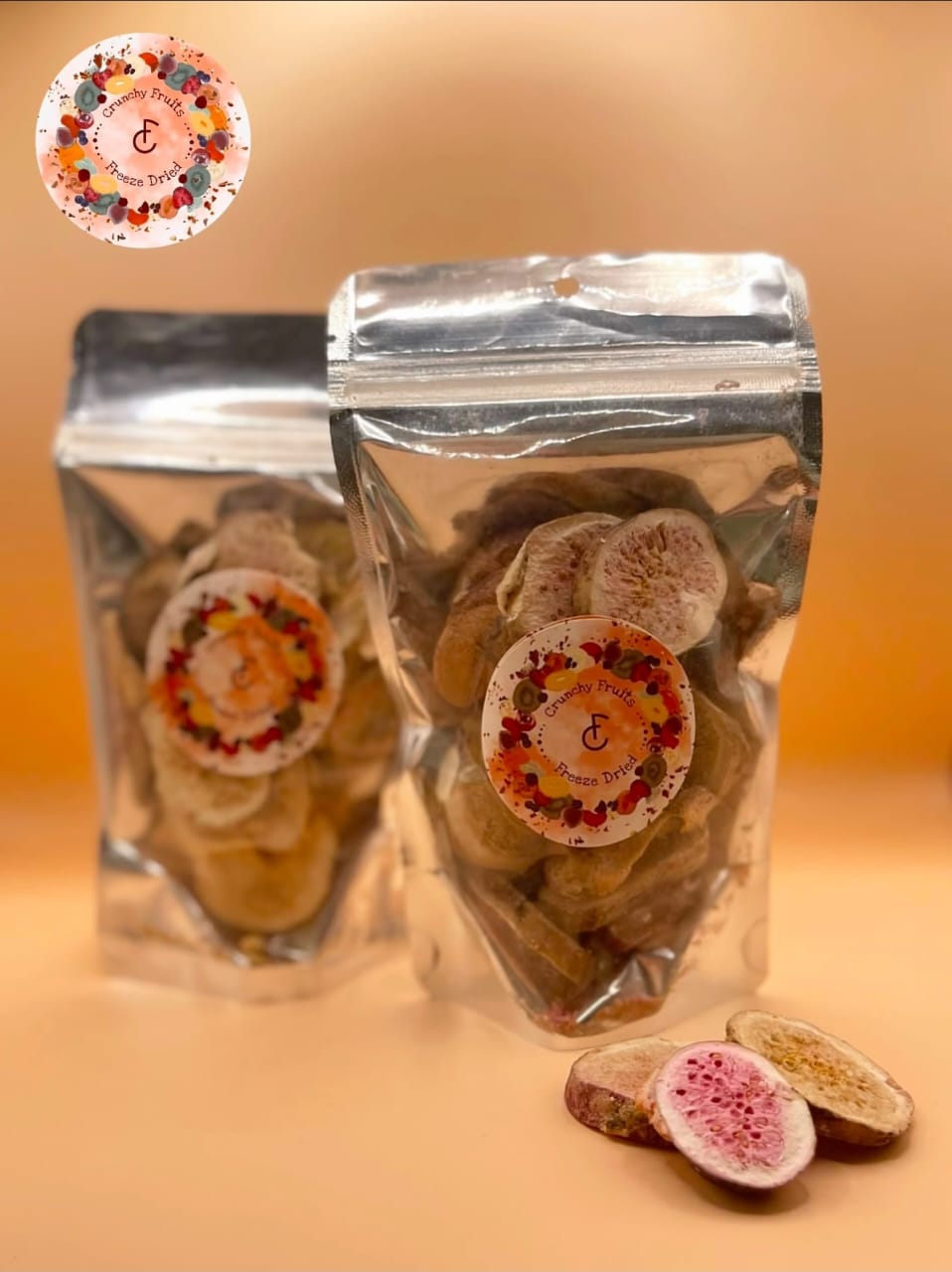 تين أحمر مجفف بالتبريد ٢٥ غرام