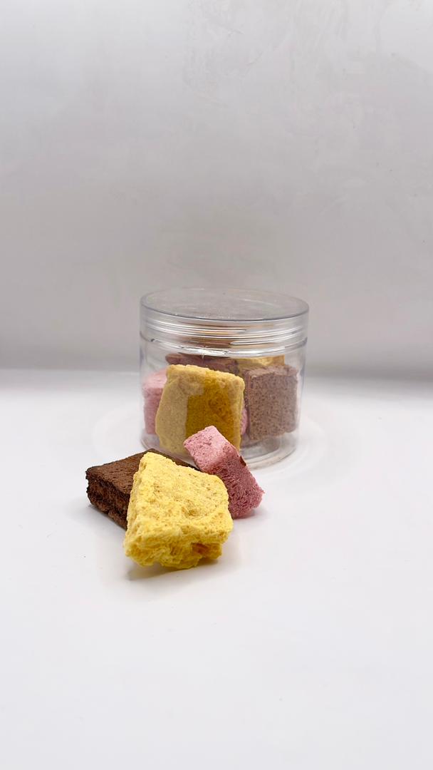 علبة كوكتيل مشكل مجفف بالتبريد