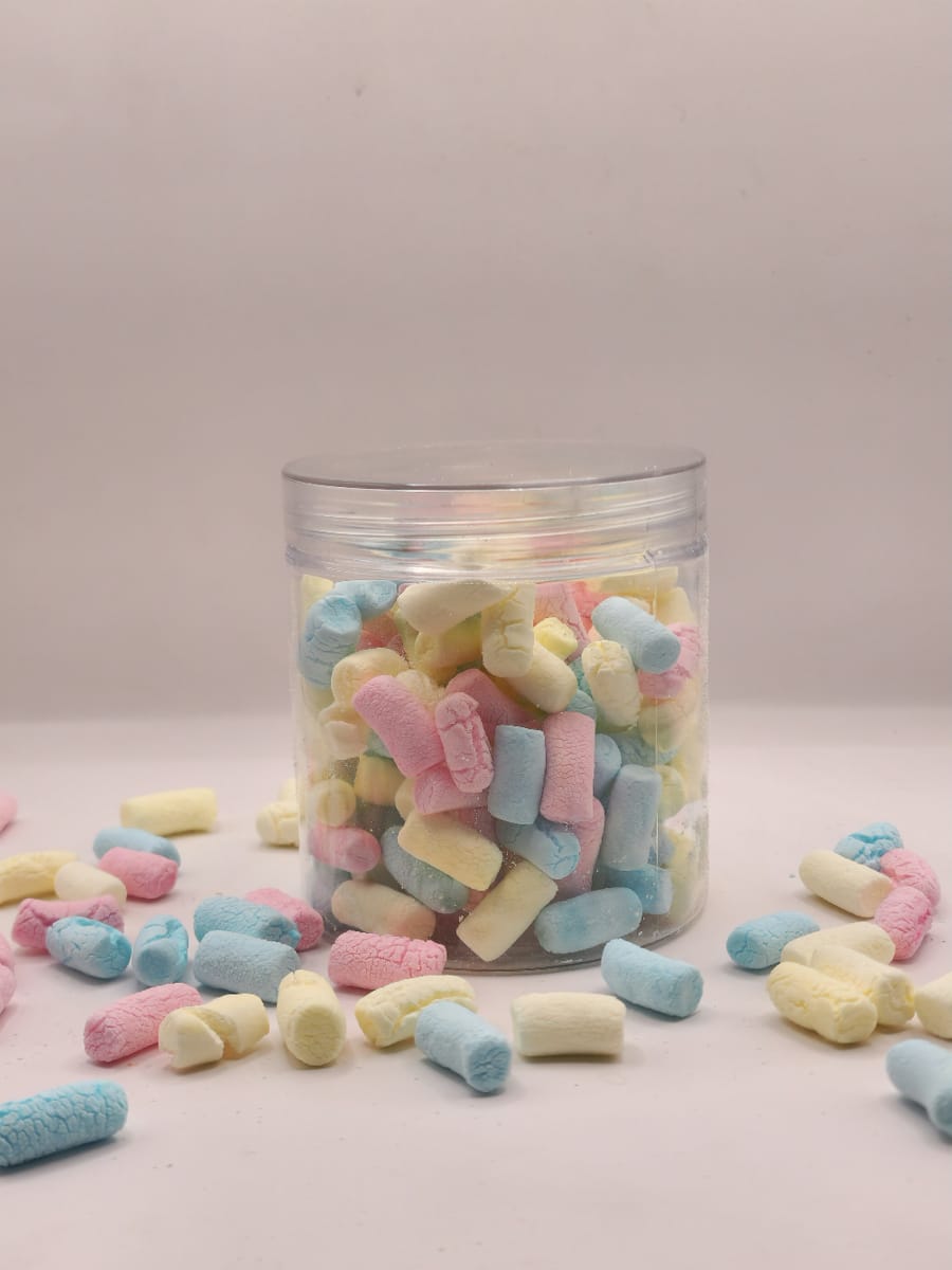 مارشميلو حبة صغيرة  مجفف بالتبريد