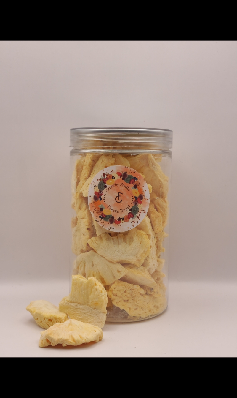 اناناس مجفف بالتبريد ١٠٠ غرام