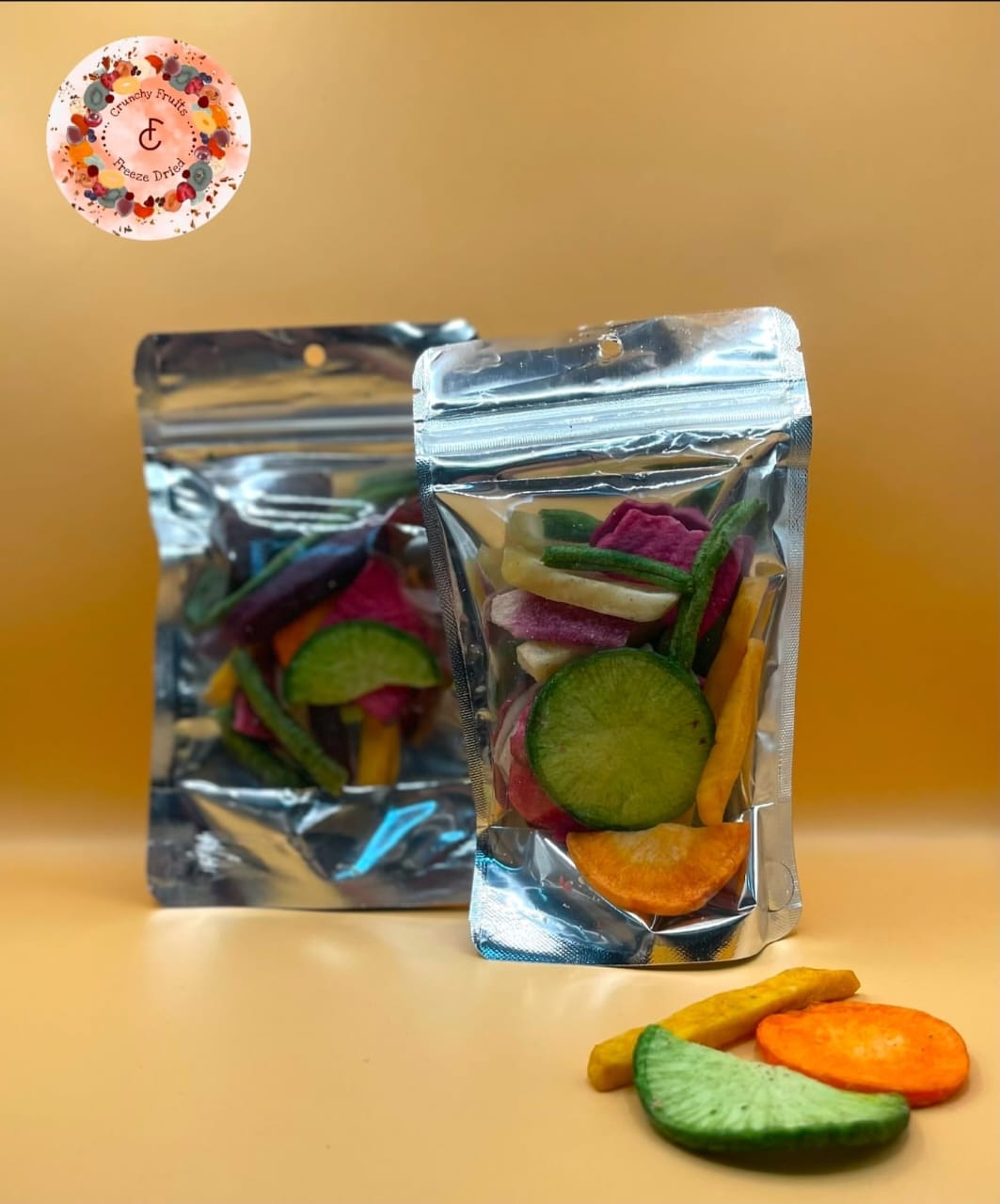 خضار مجففة بالتبريد ٢٥ غرام