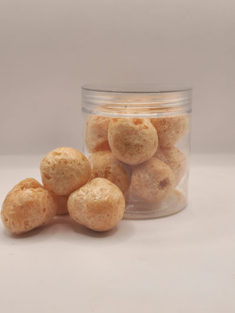 سكاكر كراميل مقرمشة مجففة بالتبريد